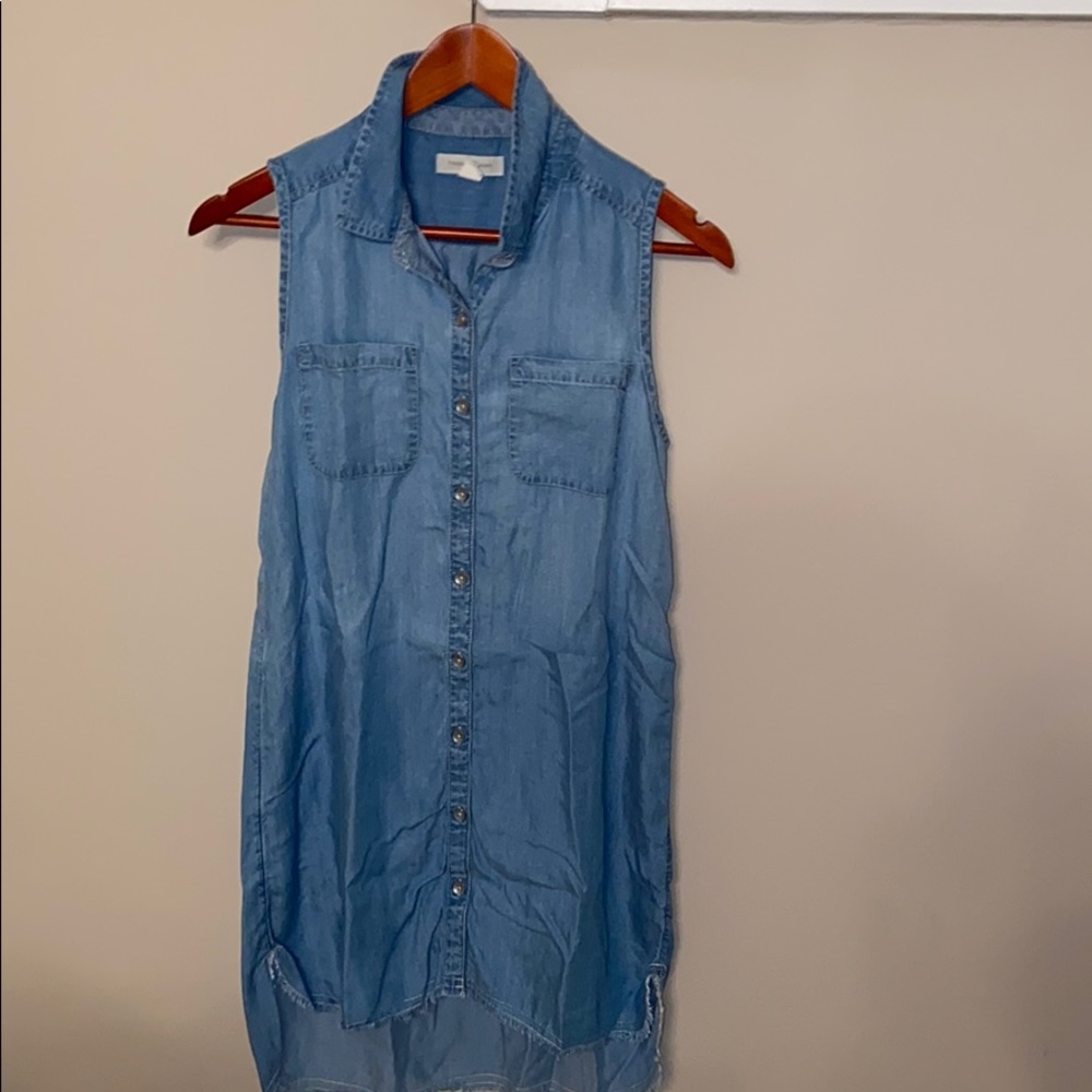 Denim dress